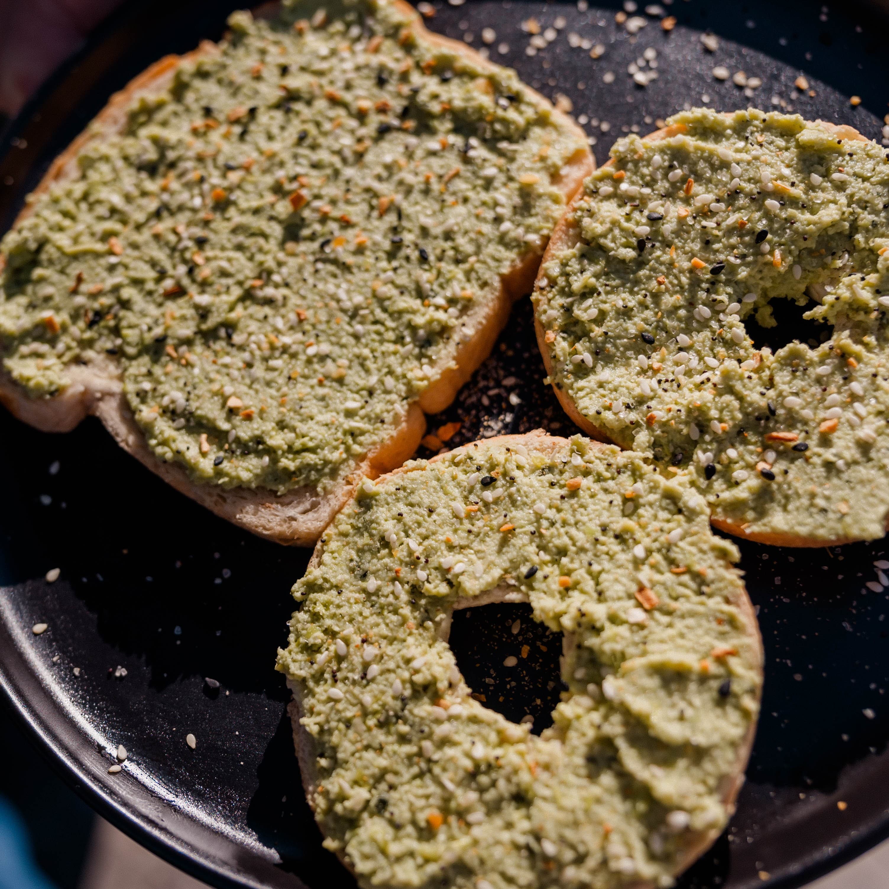 Edamame Toast