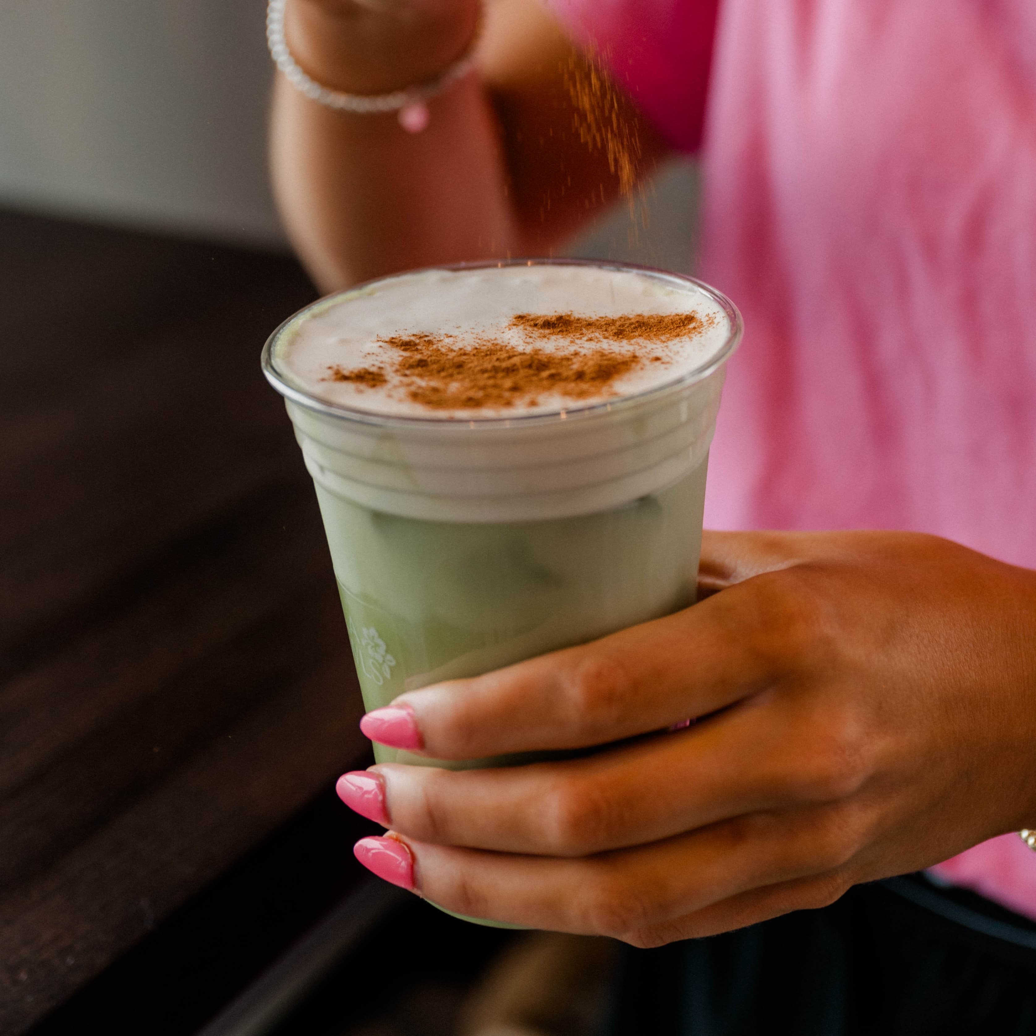 Brown Sugar-Cinnamon Matcha